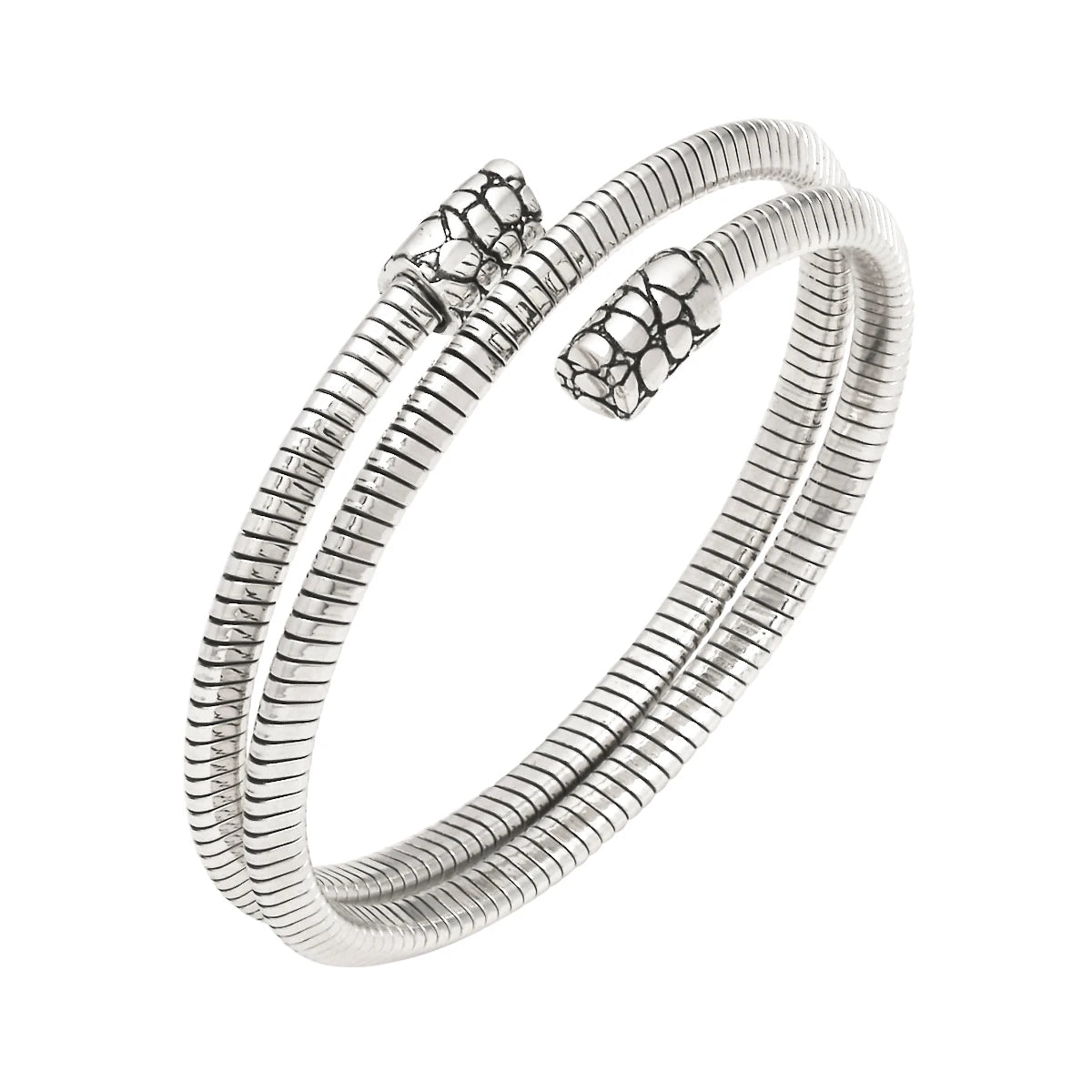 Bracciale Tubogas Doppio Croco Piccolo