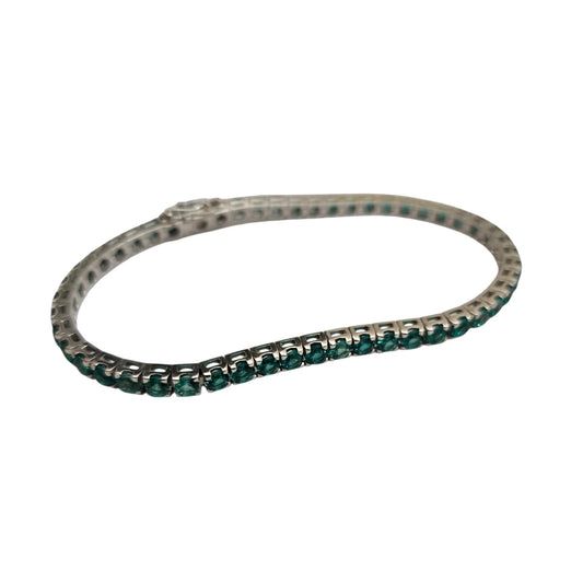 Bracciale Gioielli Di Valenza Tennis di Smeraldi