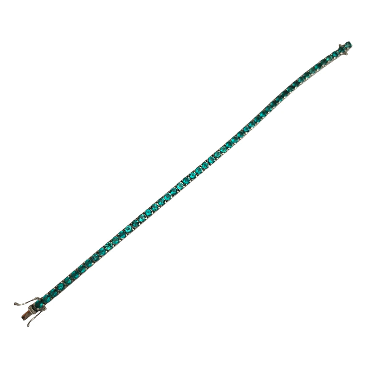 Bracciale Gioielli Di Valenza Tennis di Smeraldi