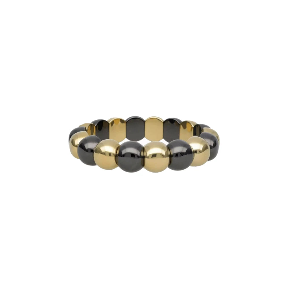 Bracciale Aura Dama Piccolo Oro e Nero