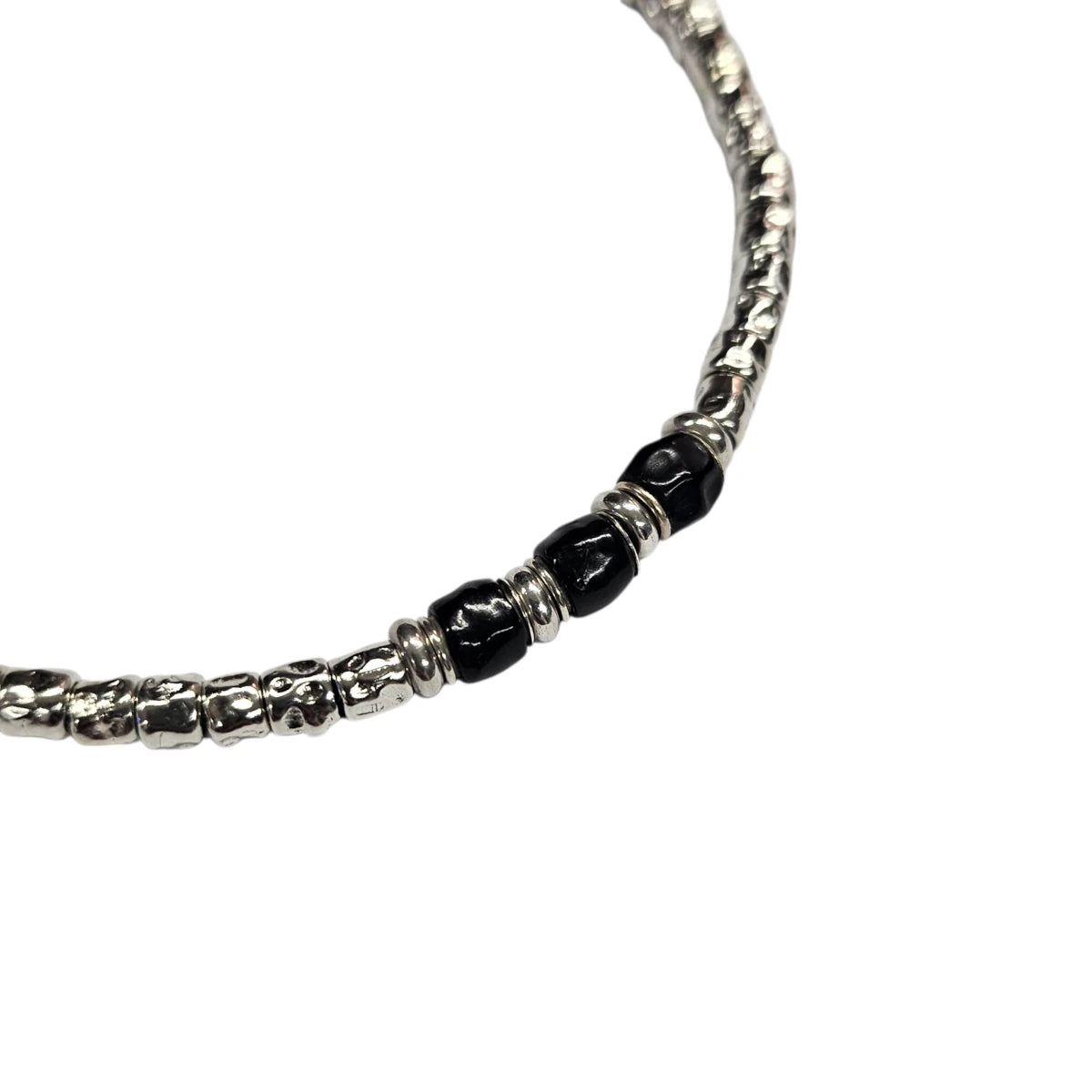 Bracciale DoDo Granelli con 3 Granelli Neri