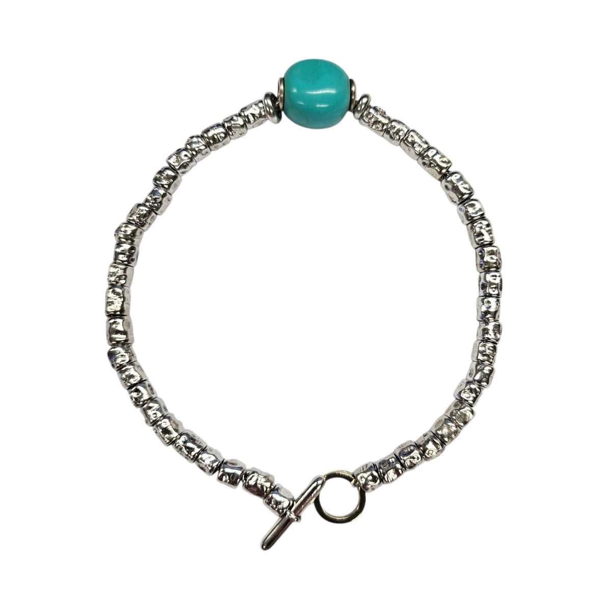 Bracciale DoDo Granelli con Pepita Azzurra