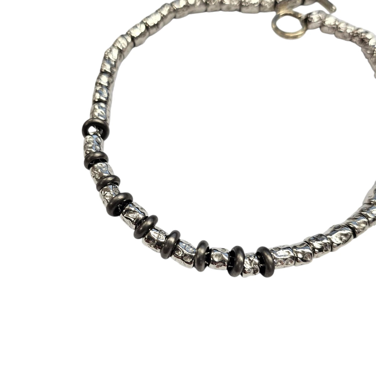 Bracciale DoDo Granelli e Rondelle TItanio