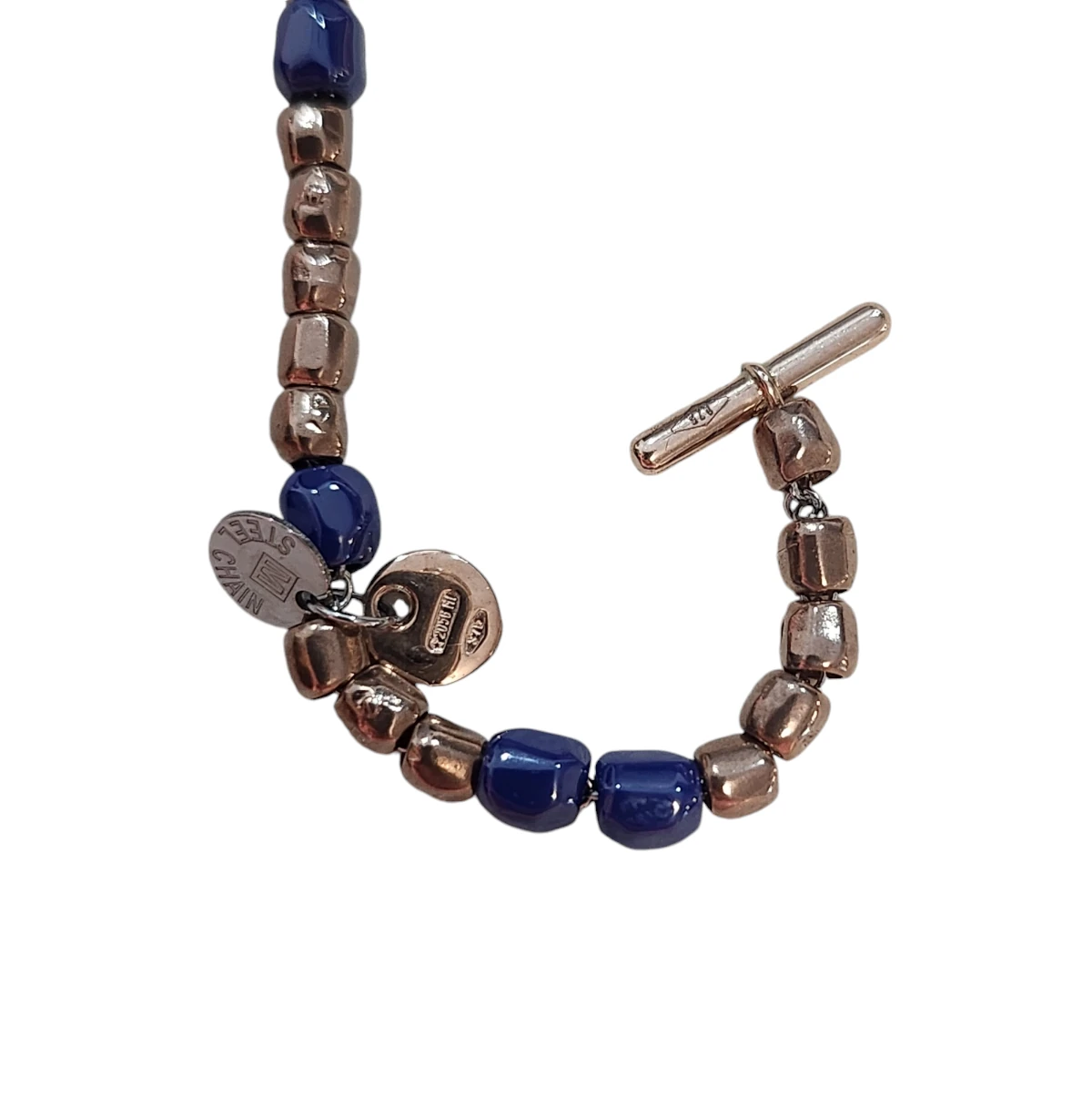 Bracciale DoDo mini-granelli blu