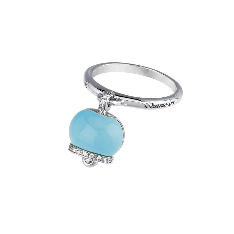 Anello Campanella piccola turchese