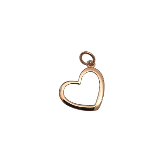 Charm DoDo Cuore Silhouette Oro Rosa
