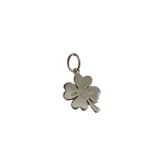 Charm DoDo Quadrifoglio Grande con Diamanti