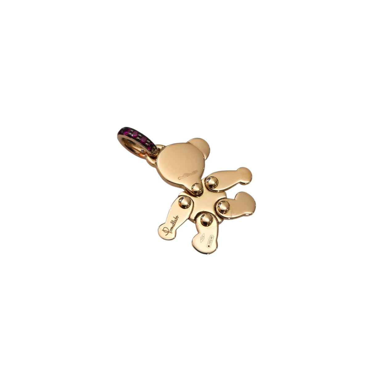 Charm Pomellato Orsetto con Rubini