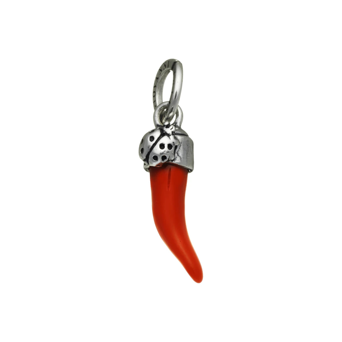 Charm Corno Rosso Coccinella