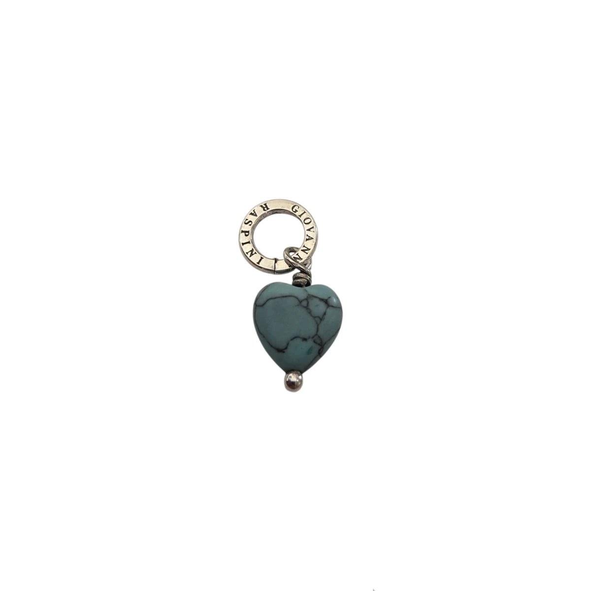 Charm Cuore turchese
