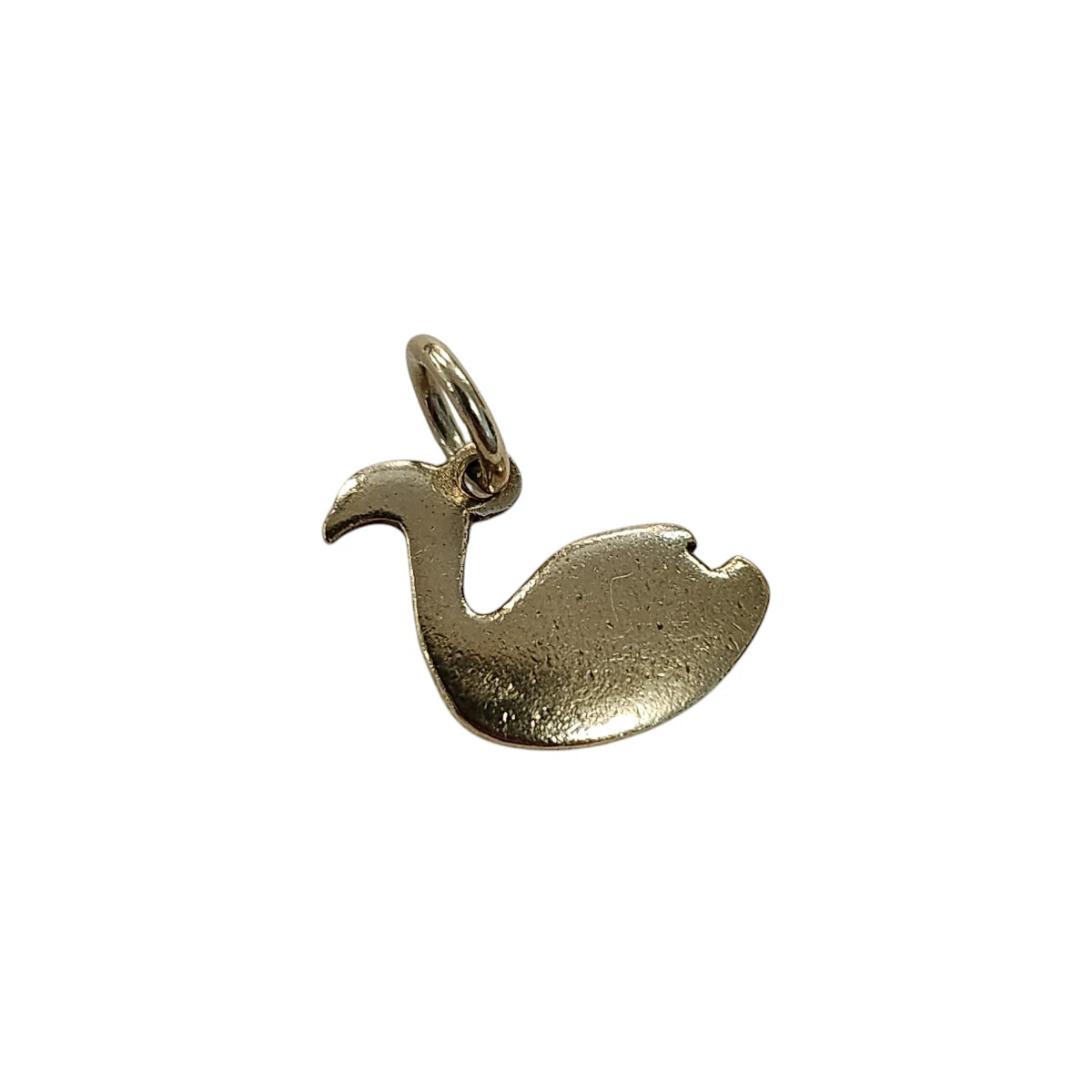 Charm DoDo cigno oro giallo