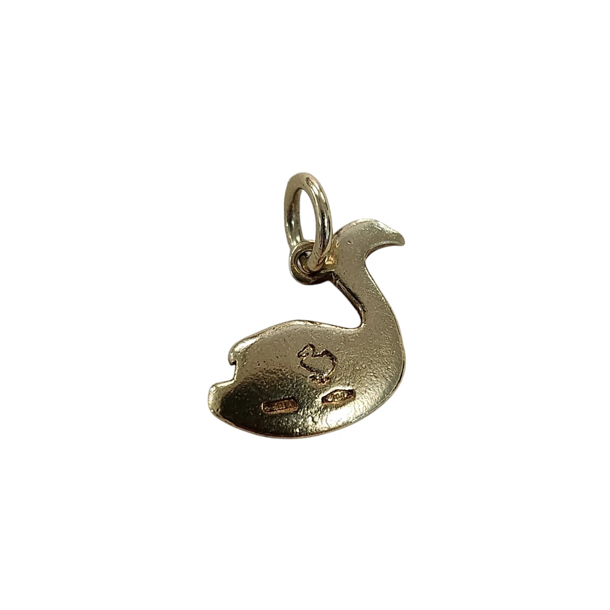 Charm DoDo cigno oro giallo