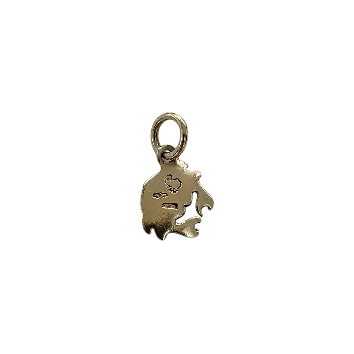Charm DoDo granchio oro giallo