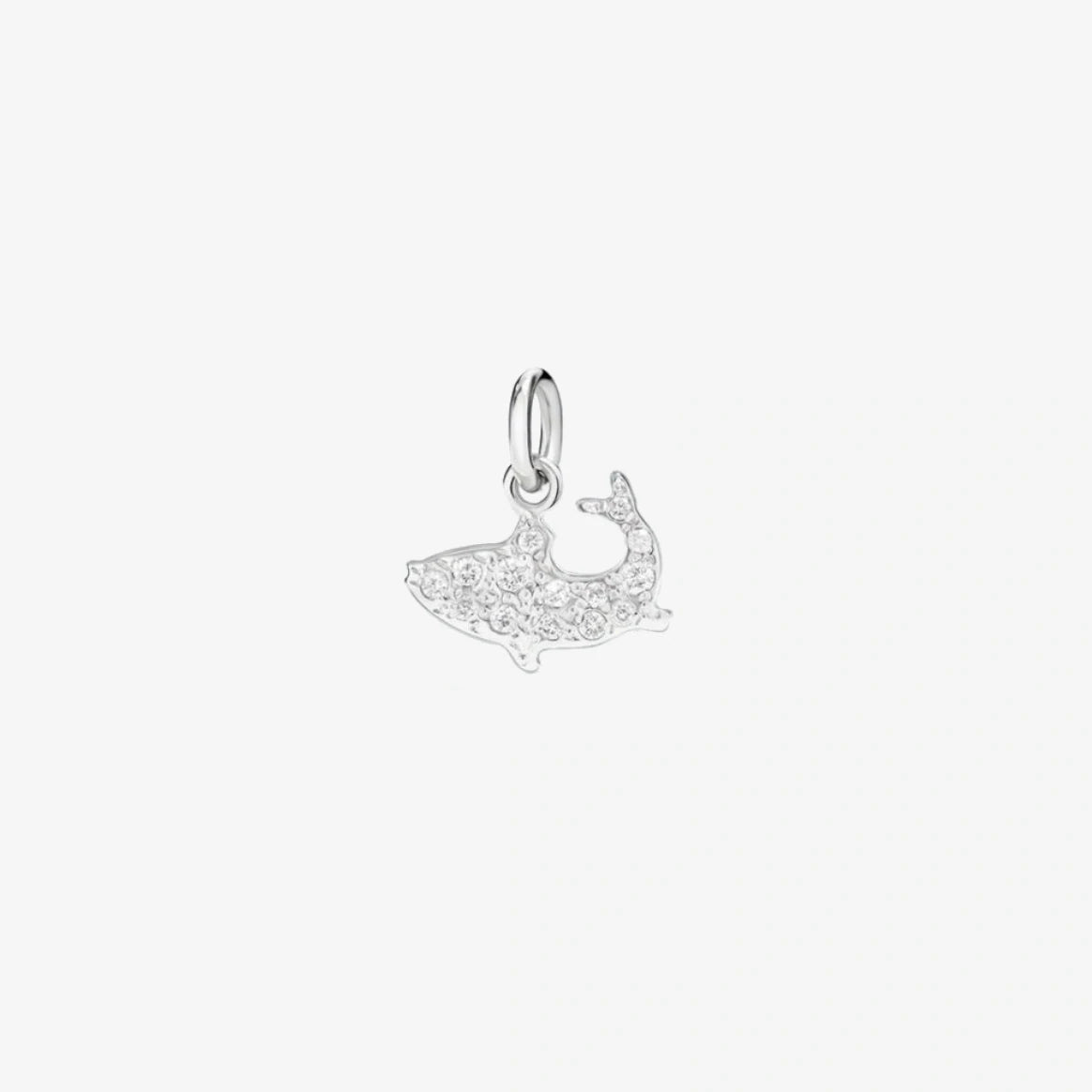 Charm DoDo Pesciolino con Diamanti Bianchi