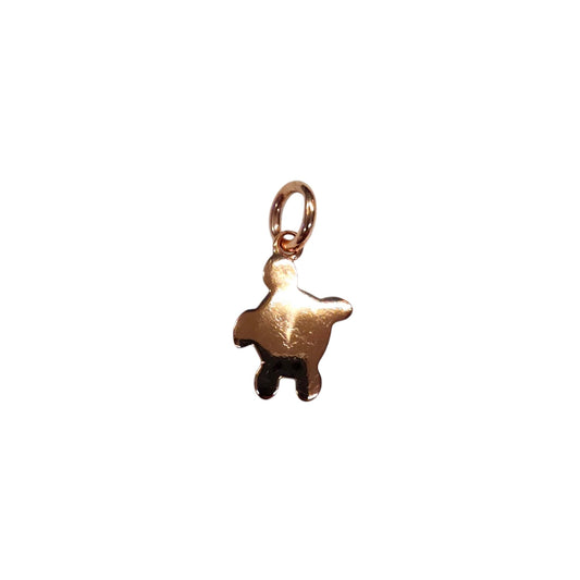 Charm DoDo Tartaruga Verde Oro Rosa