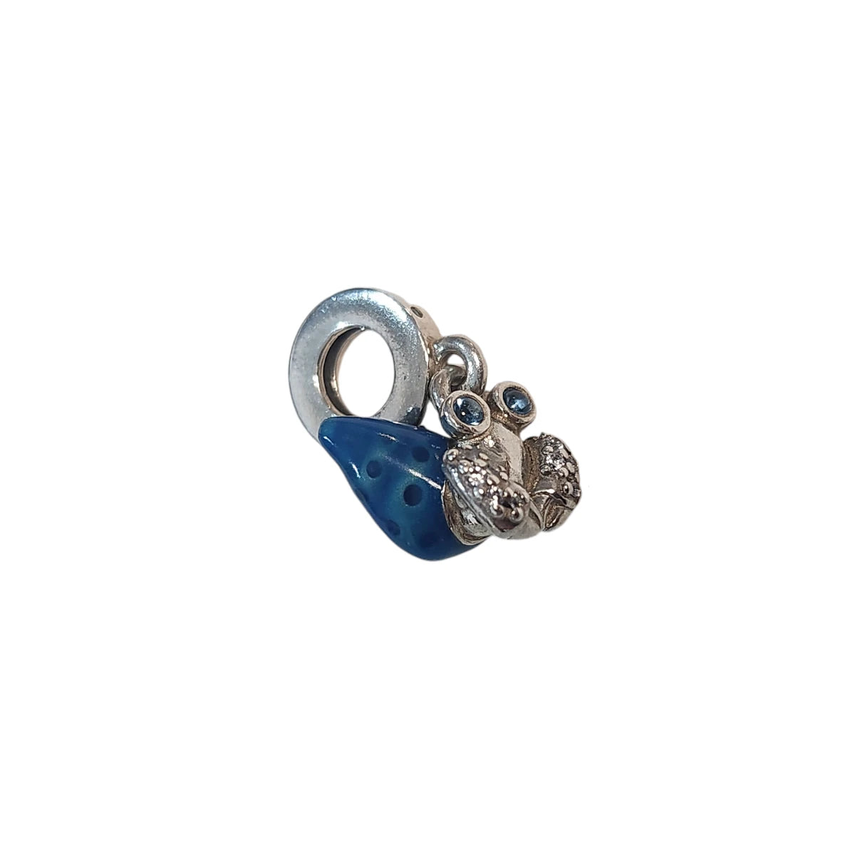 Charm Pandora paguro che si illumina al buio