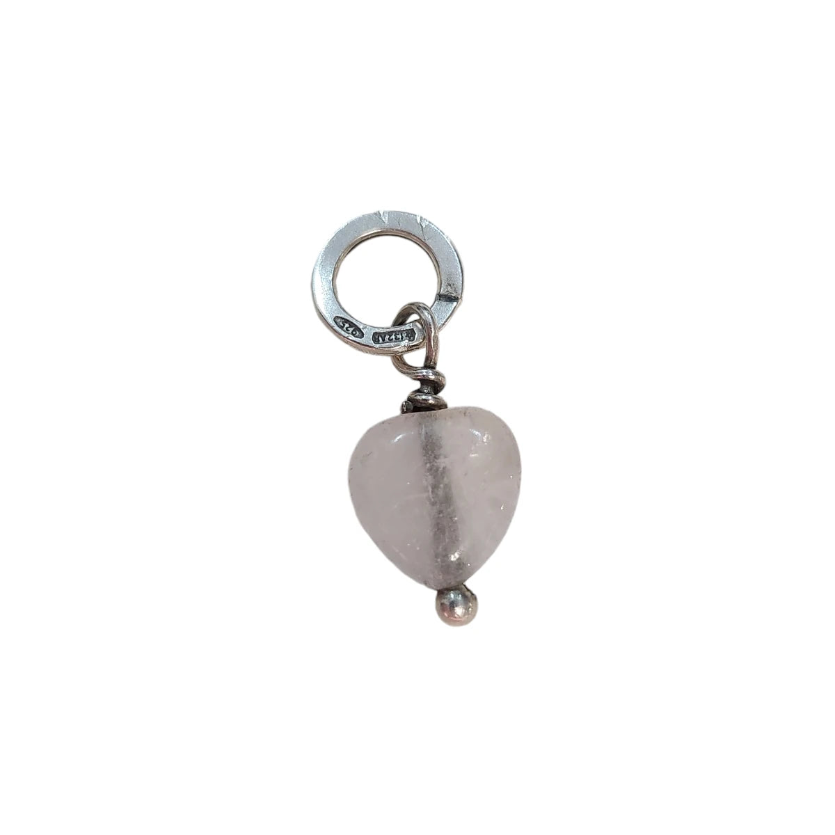 Charm Giovanni Raspini cuore bianco