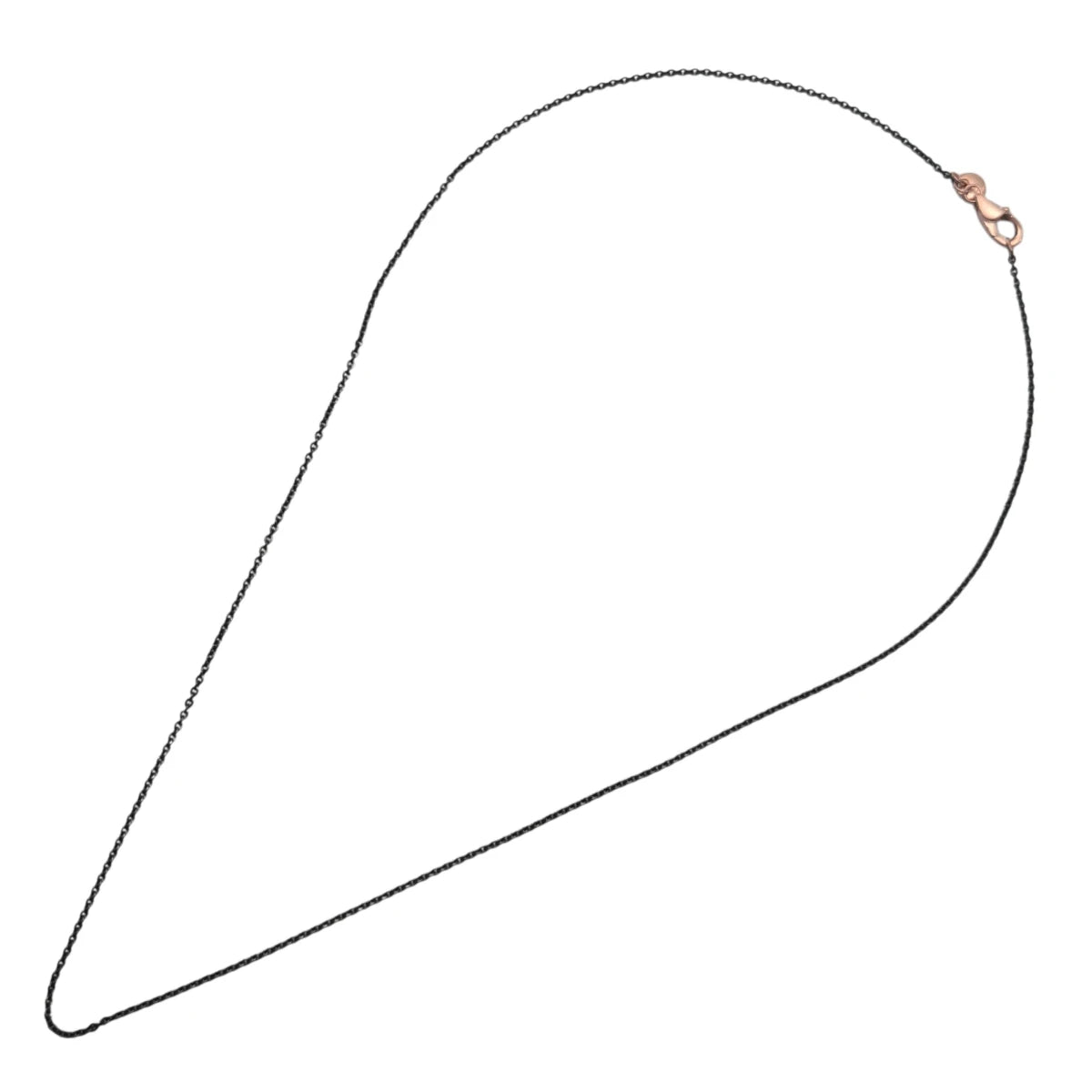 Collana DoDo Oro Rosa e PVD nero
