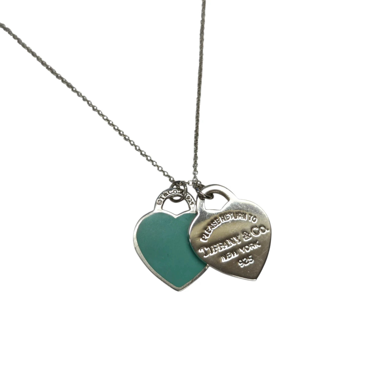 Collana Tiffany Return To Tiffany Due Cuori Smalto