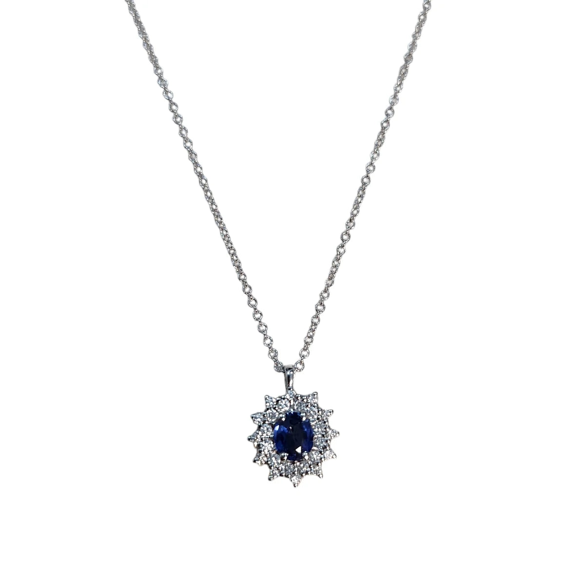 Collana Camelia ReCarlo Zaffiro