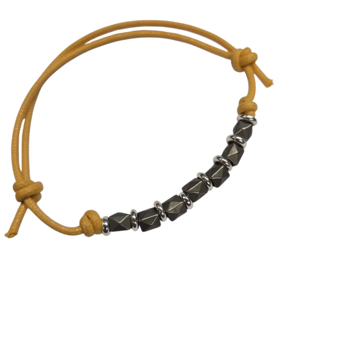 Bracciale Cordino DoDo Borchie e Rondelle