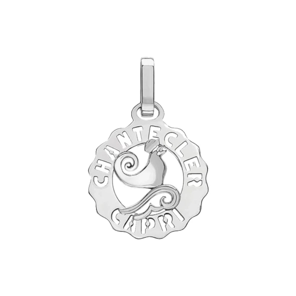 Ciondolo Logo Galletto mini in argento
