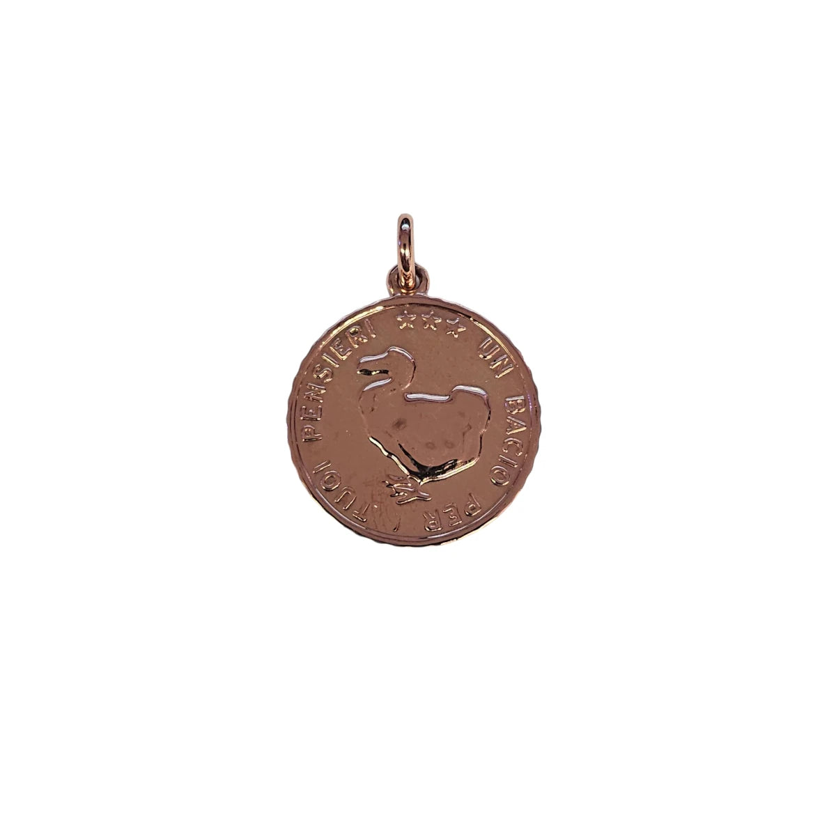 Charm DoDo moneta 1 kiss rosa