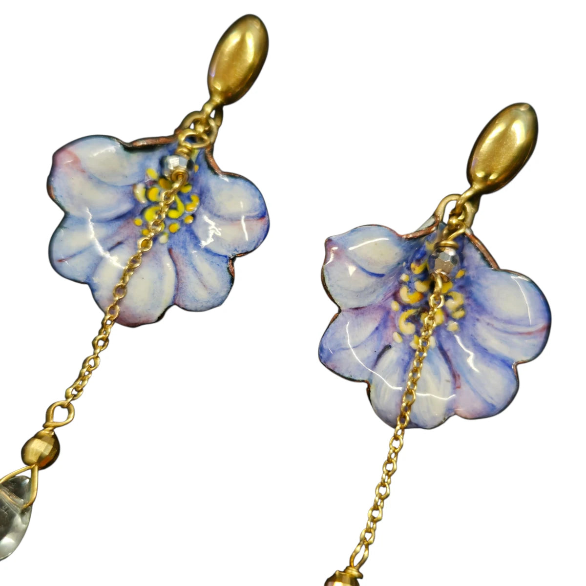 Orecchini Campanelle Blu