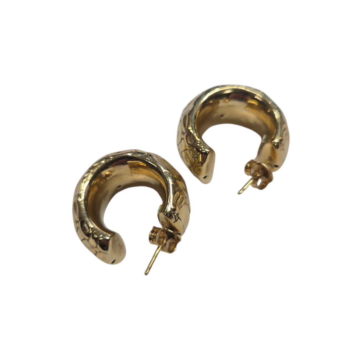 Orecchini Raspini Croco Dorati