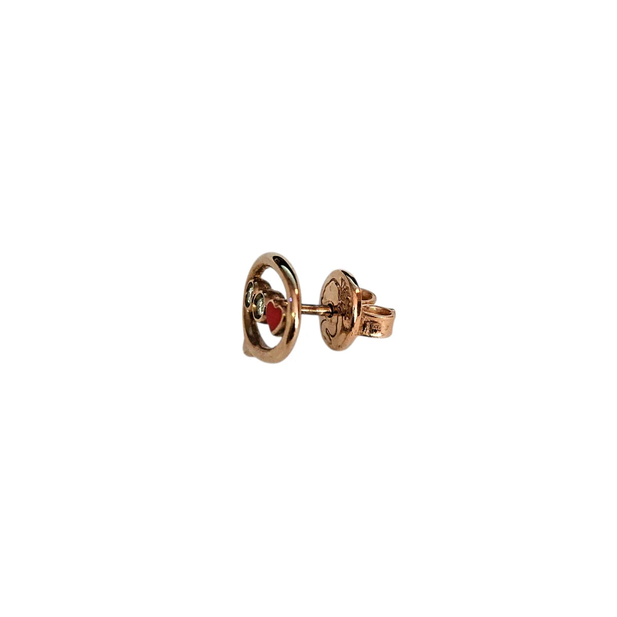 Mono Orecchino DoDo Stud Love Message
