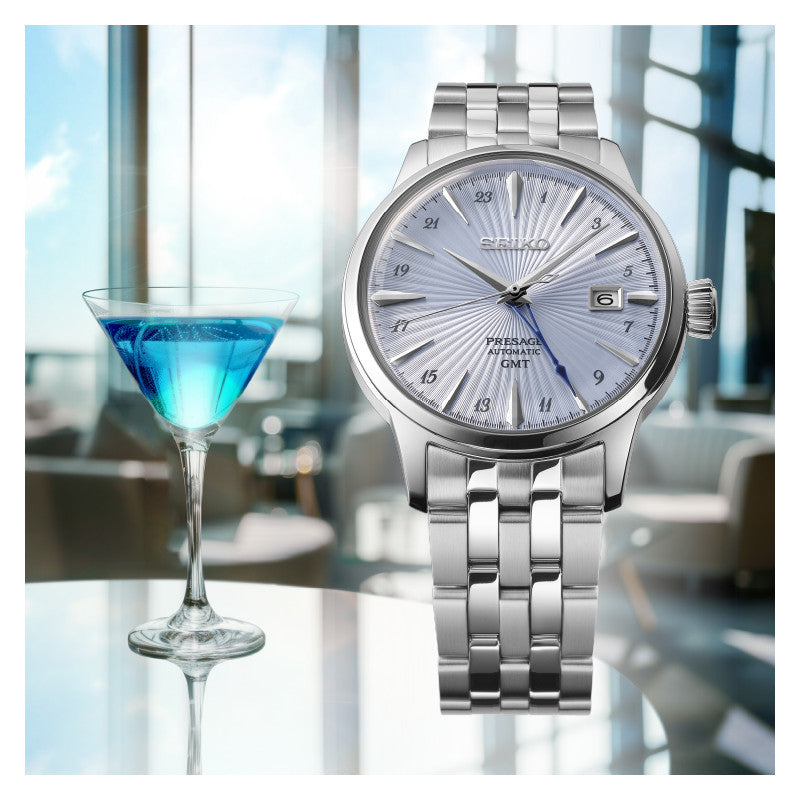 Presage Cocktail GMT SSK037J1 Skydiving