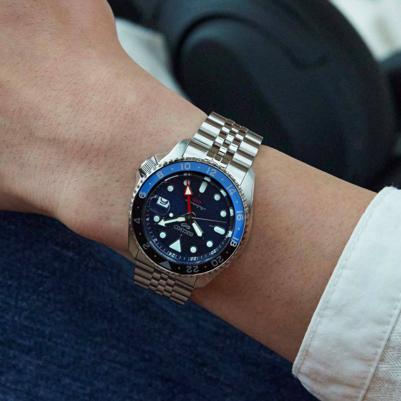 5 Sports GMT SSK003K1 Blu e Nero