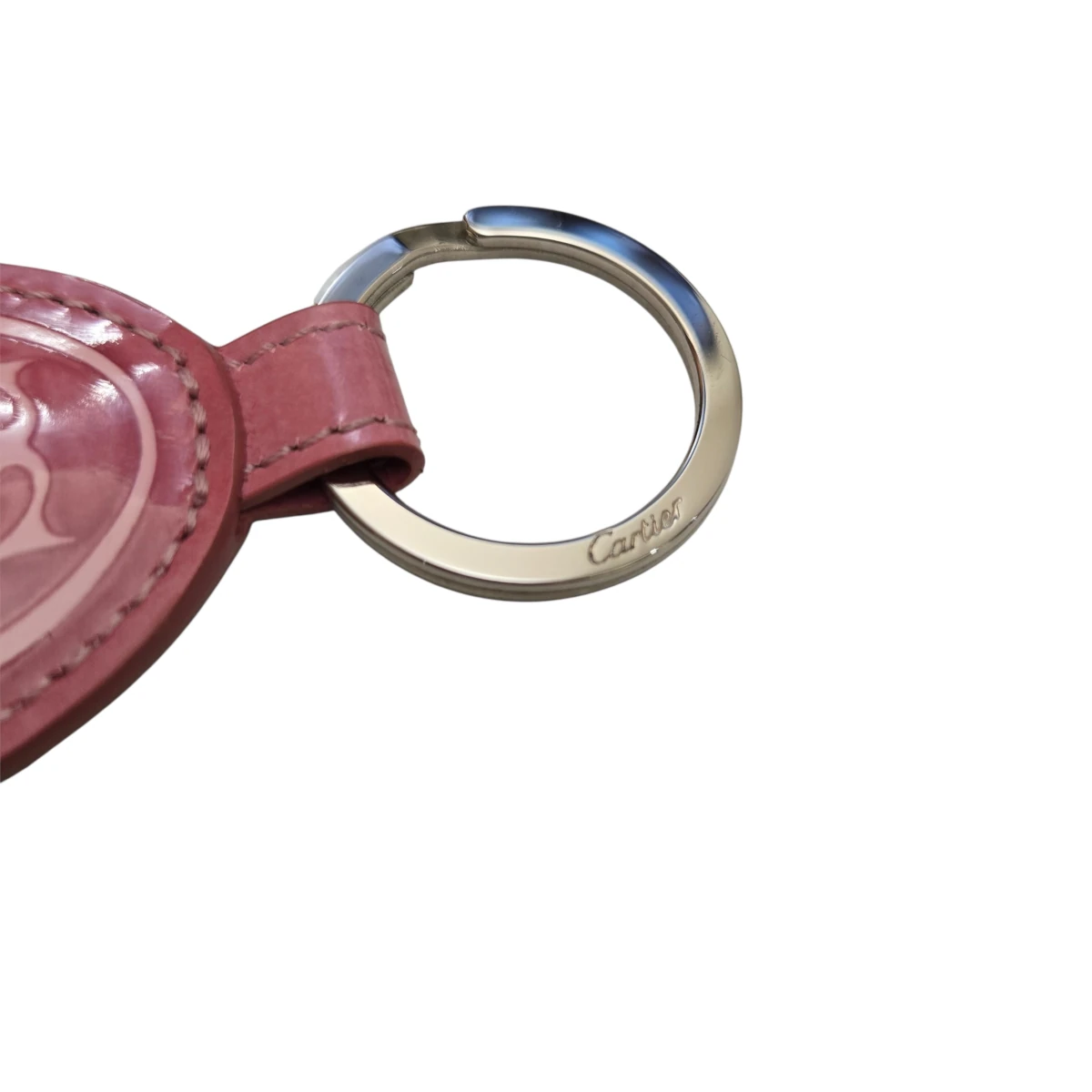 Portachiavi Cartier Logo Rosa