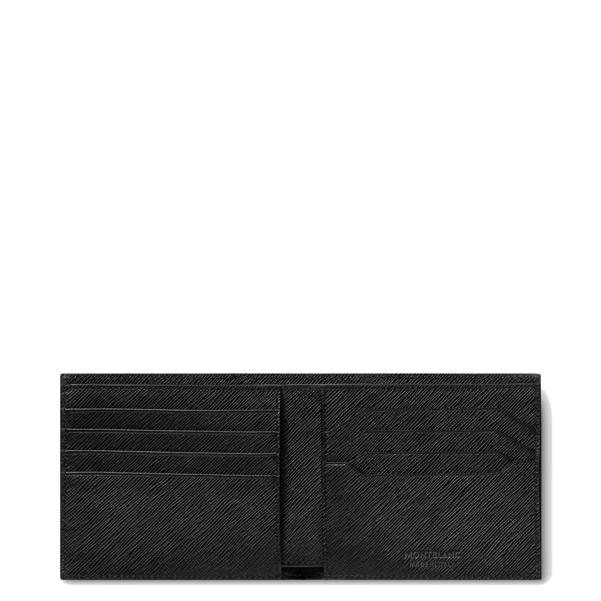 Portafoglio sartorial 8 scomparti nero