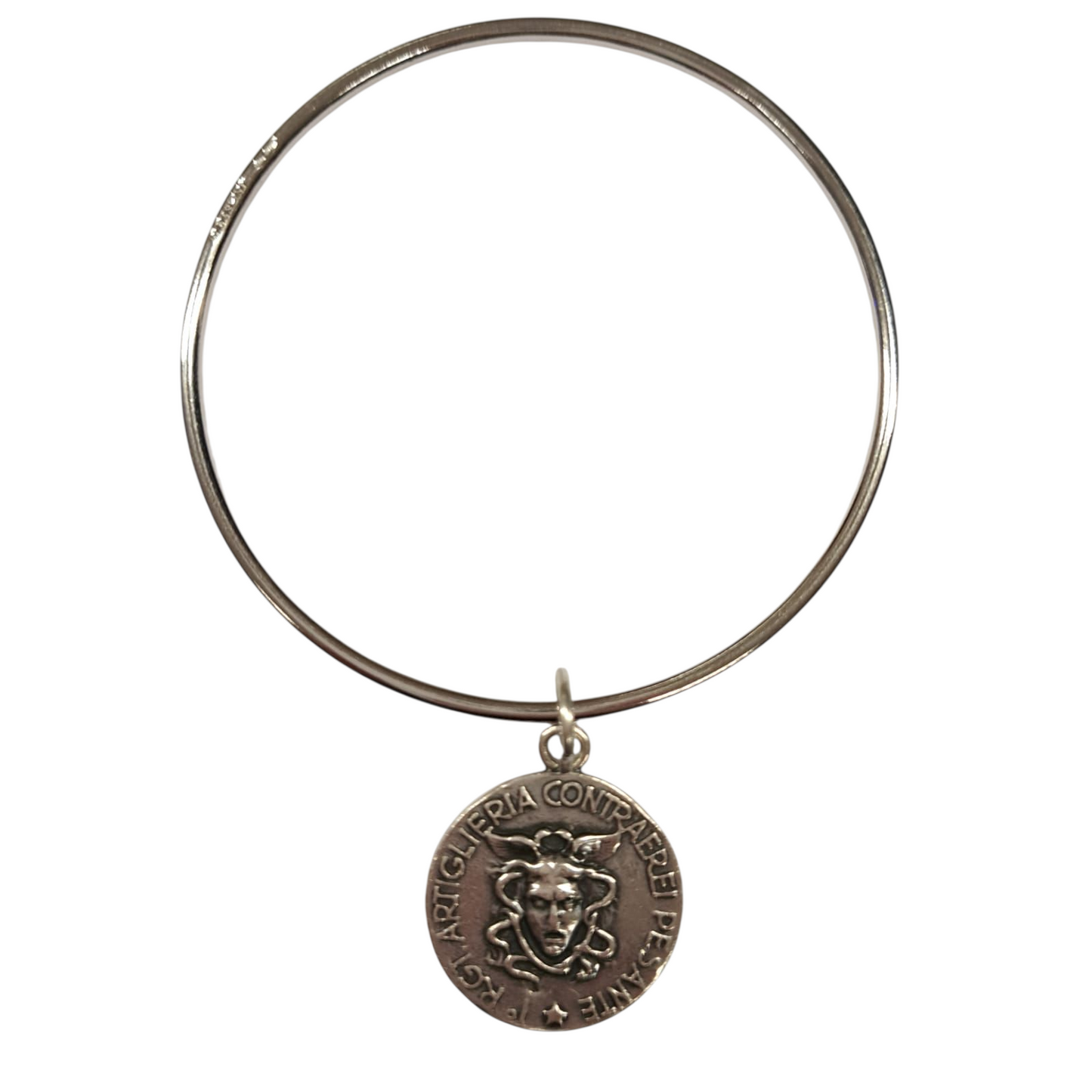 Bracciale Giovanni Raspini Bangle Liscio con Moneta