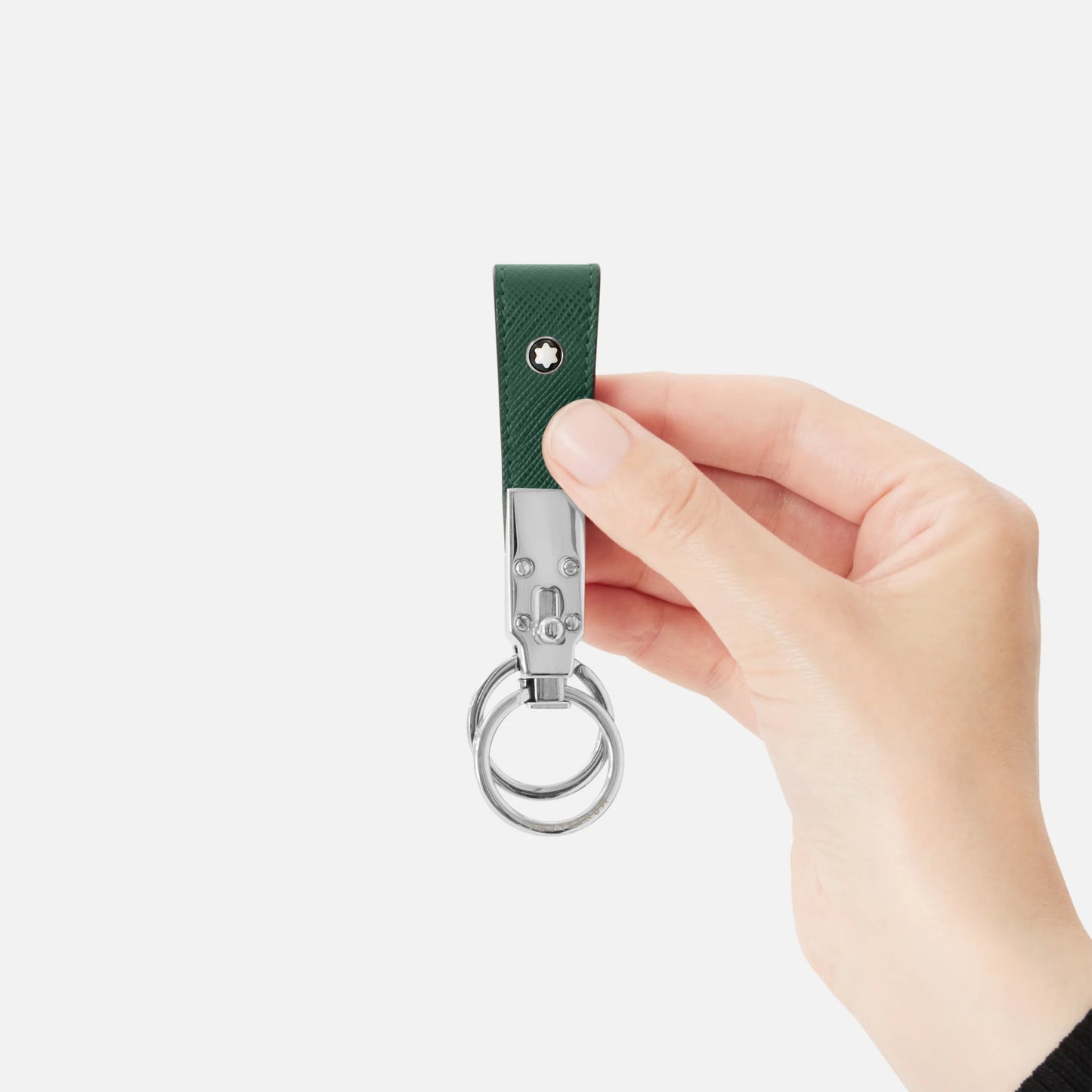Portachiavi con passante Sartorial verde