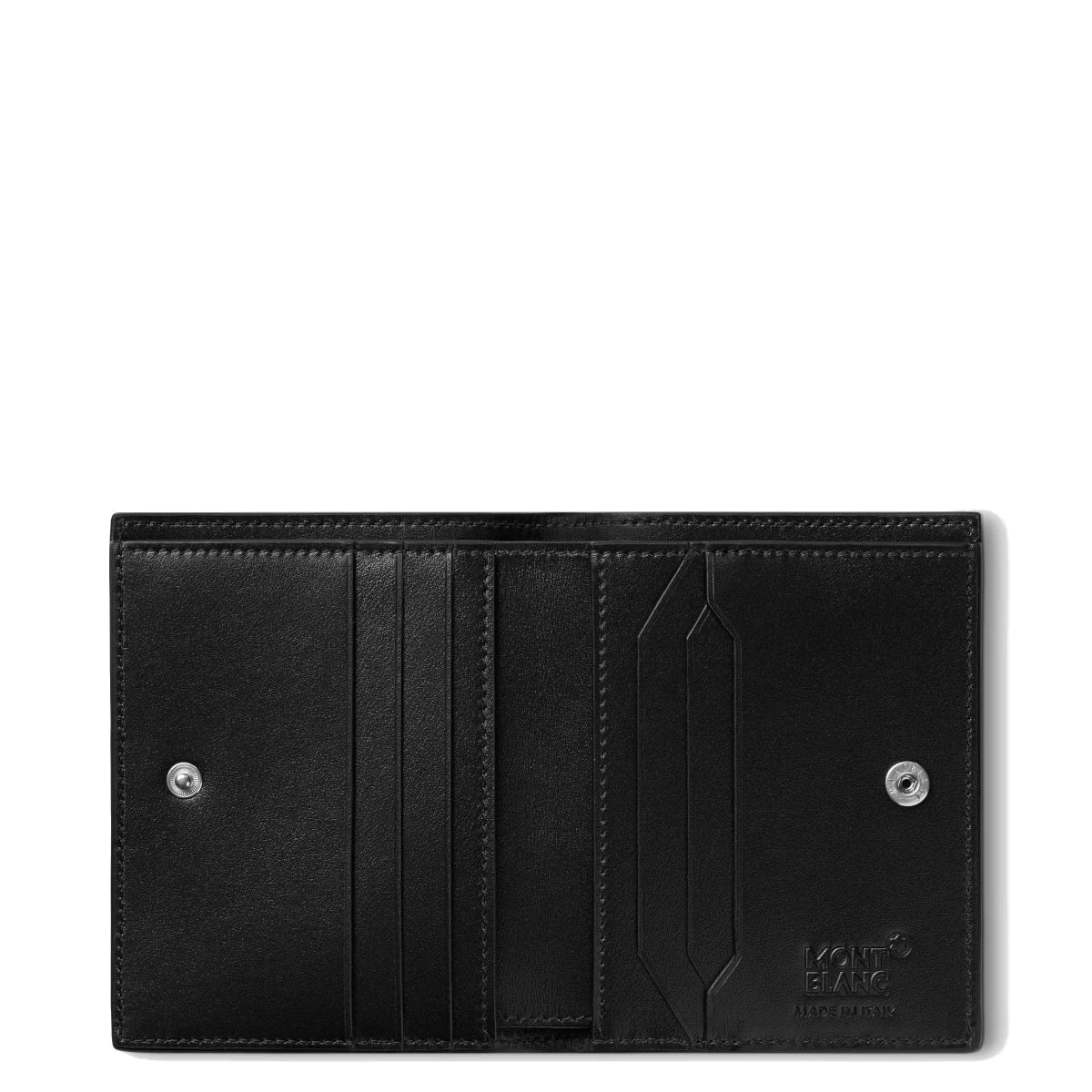 Portafoglio Compatto Meisterstück 6 scomparti blu