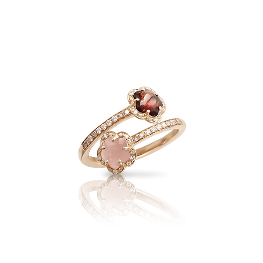 Anello Contrarié figlia dei fiori