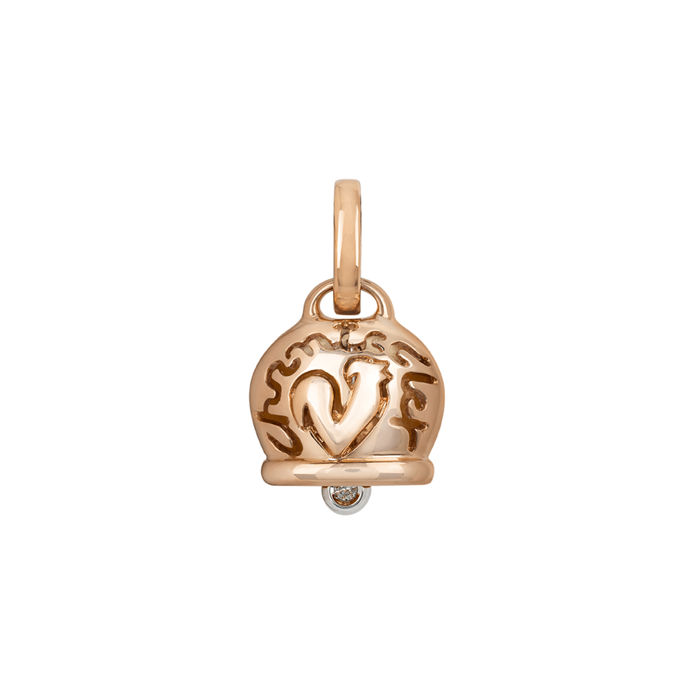 Campanella media oro rosa