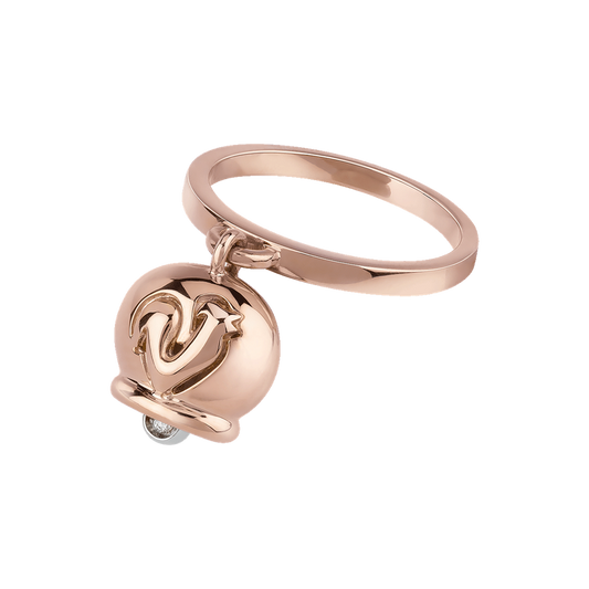 Anello Campanella piccolo oro rosa