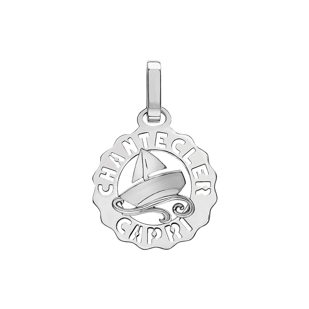 Ciondolo Logo Barchetta mini in argento