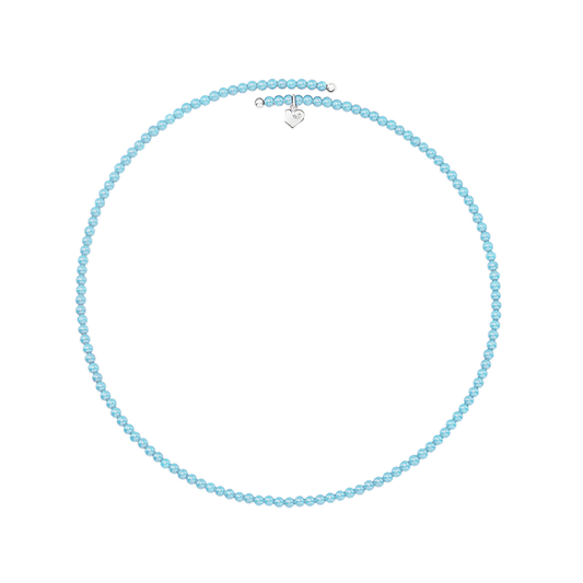 Chocker in turchese