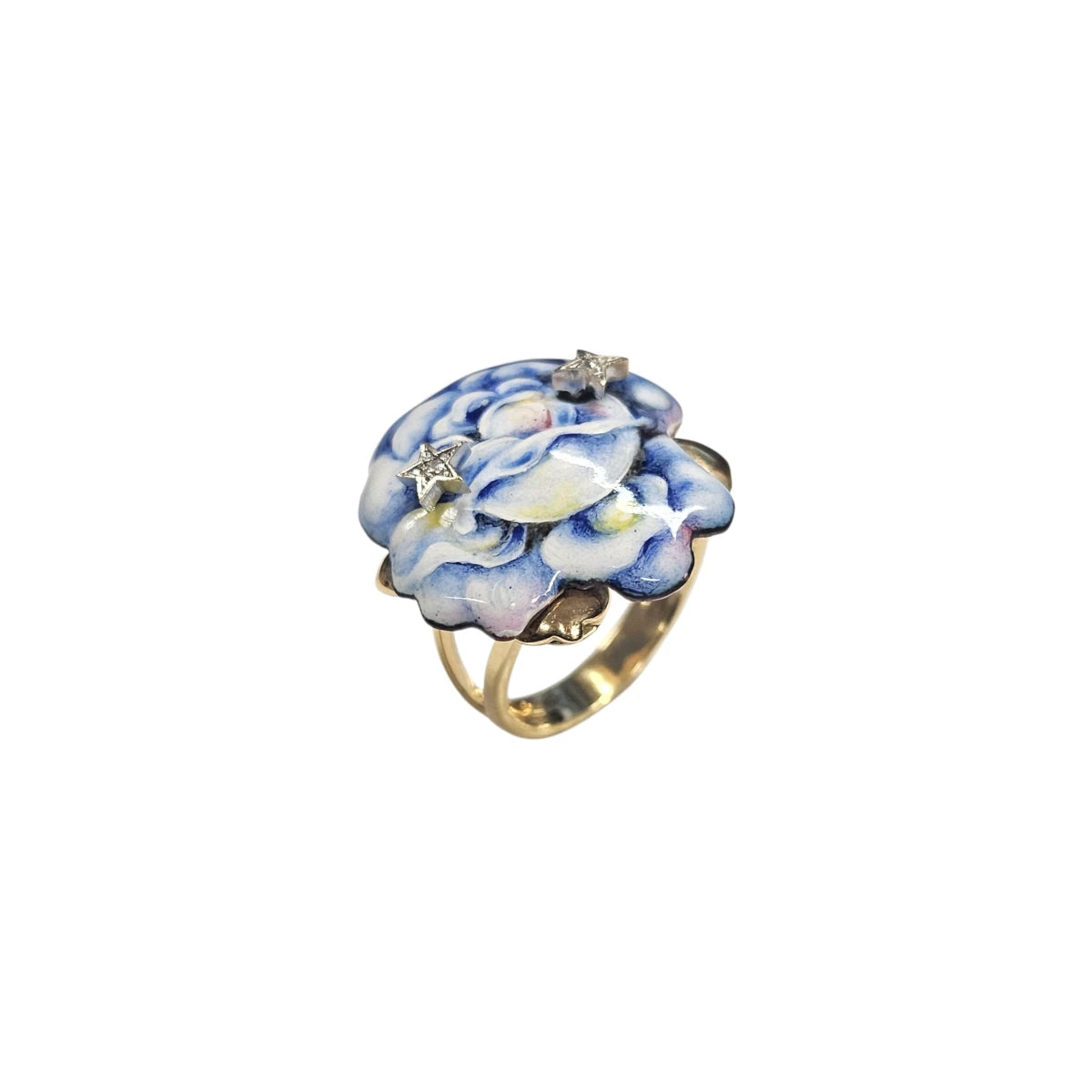 Anello Rosa Blu