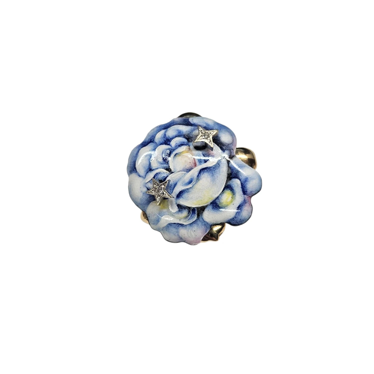 Anello Rosa Blu