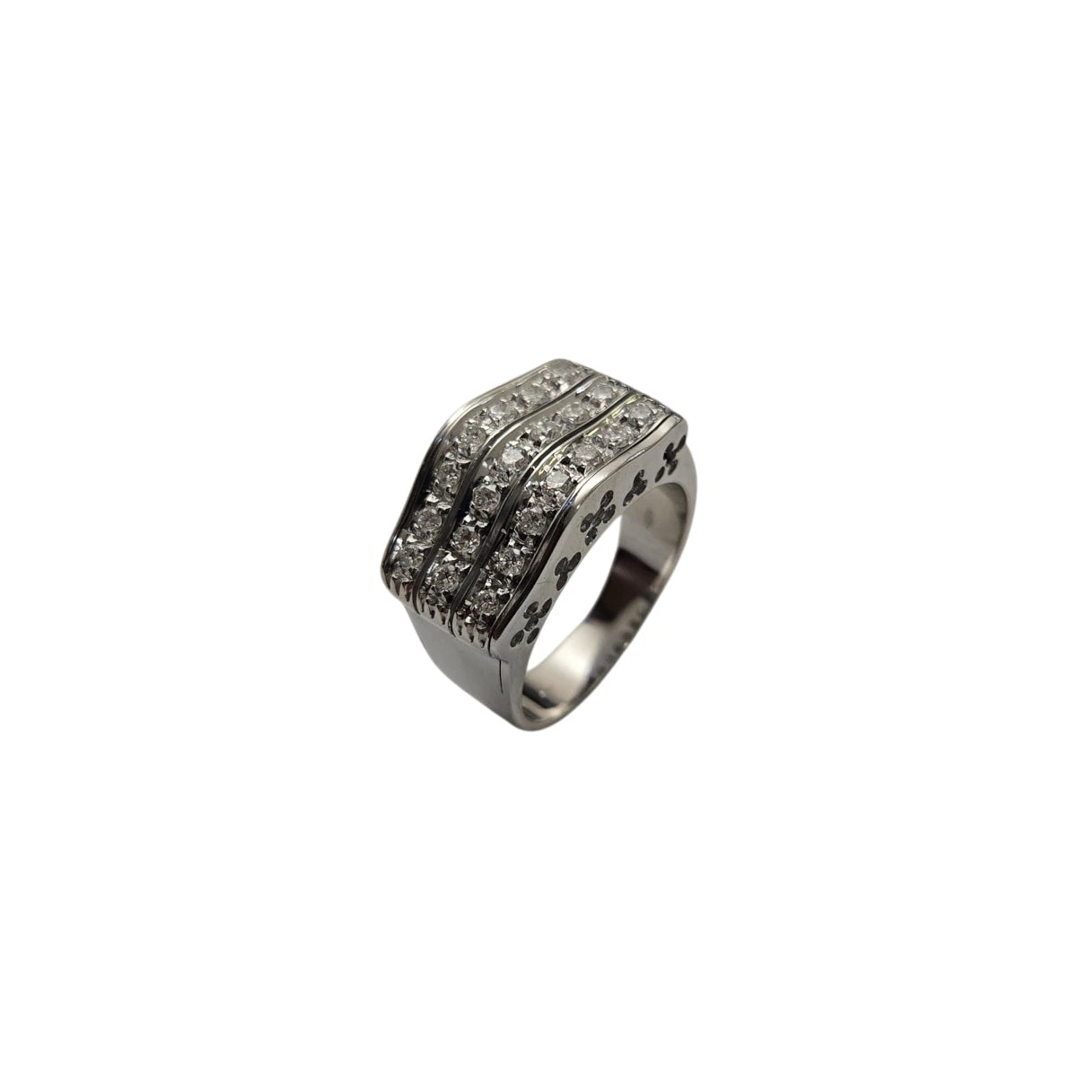Anello Fascia Pavè