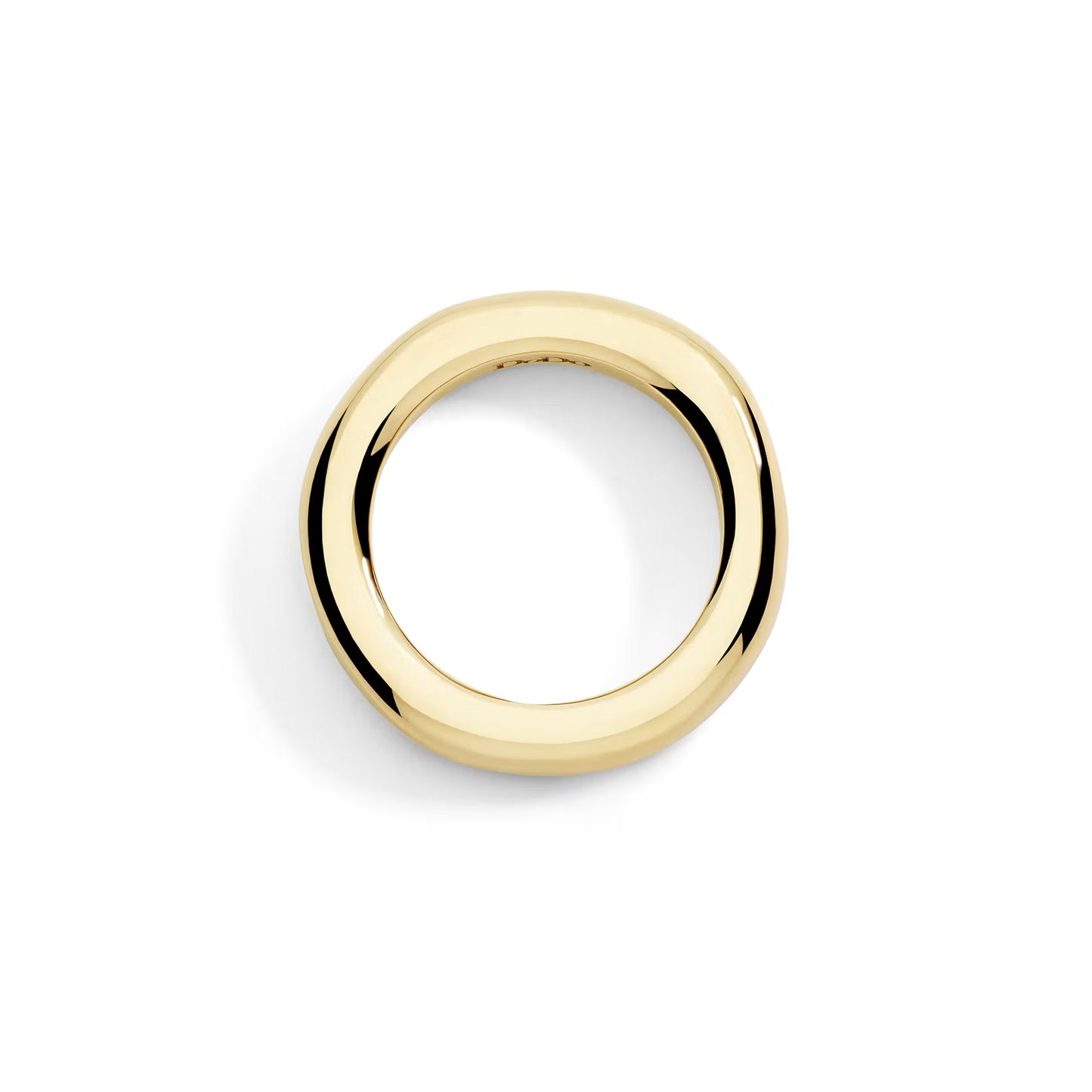 Anello pepita oro giallo