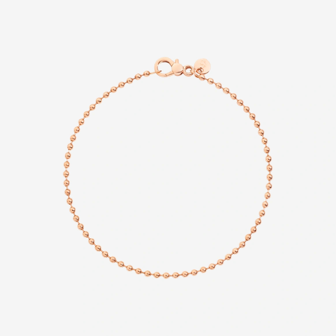 bracciale bollicine oro rosa