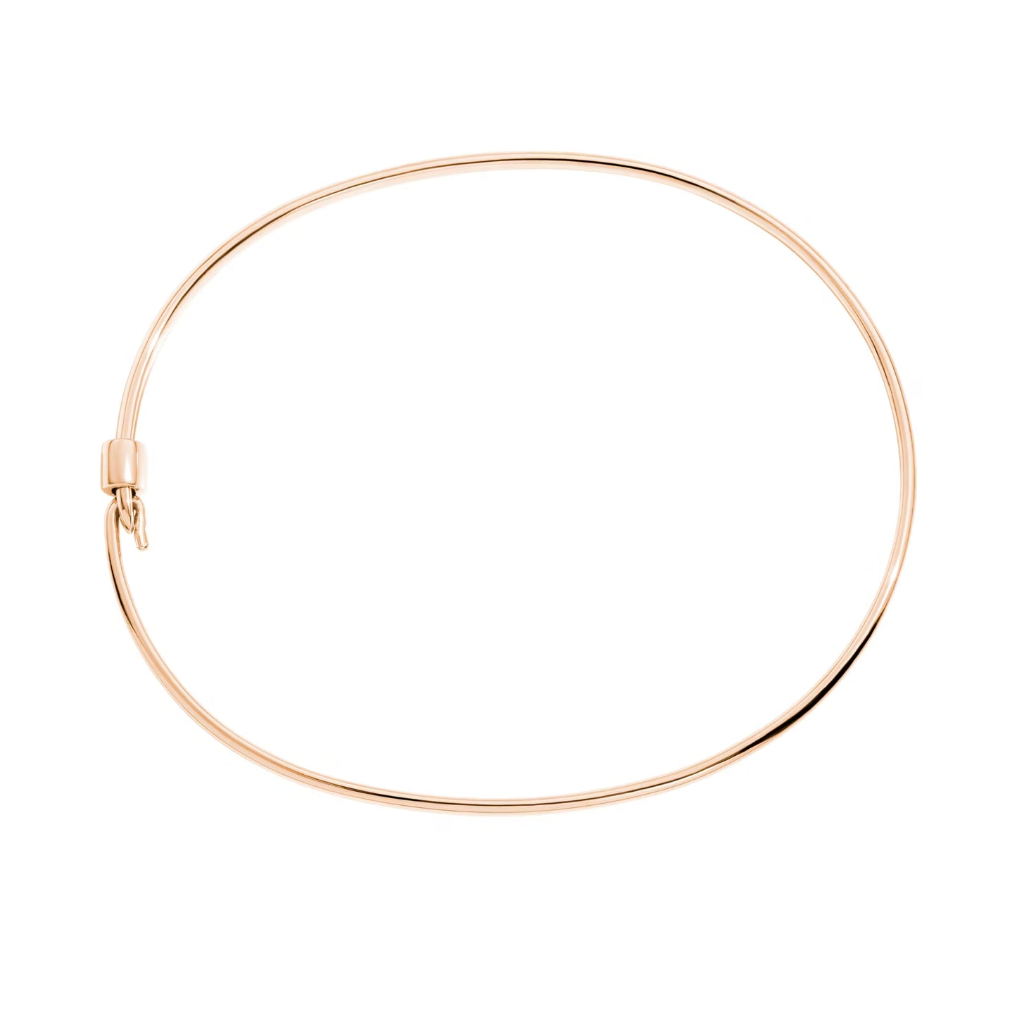 bracciale bangle essentials oro rosa