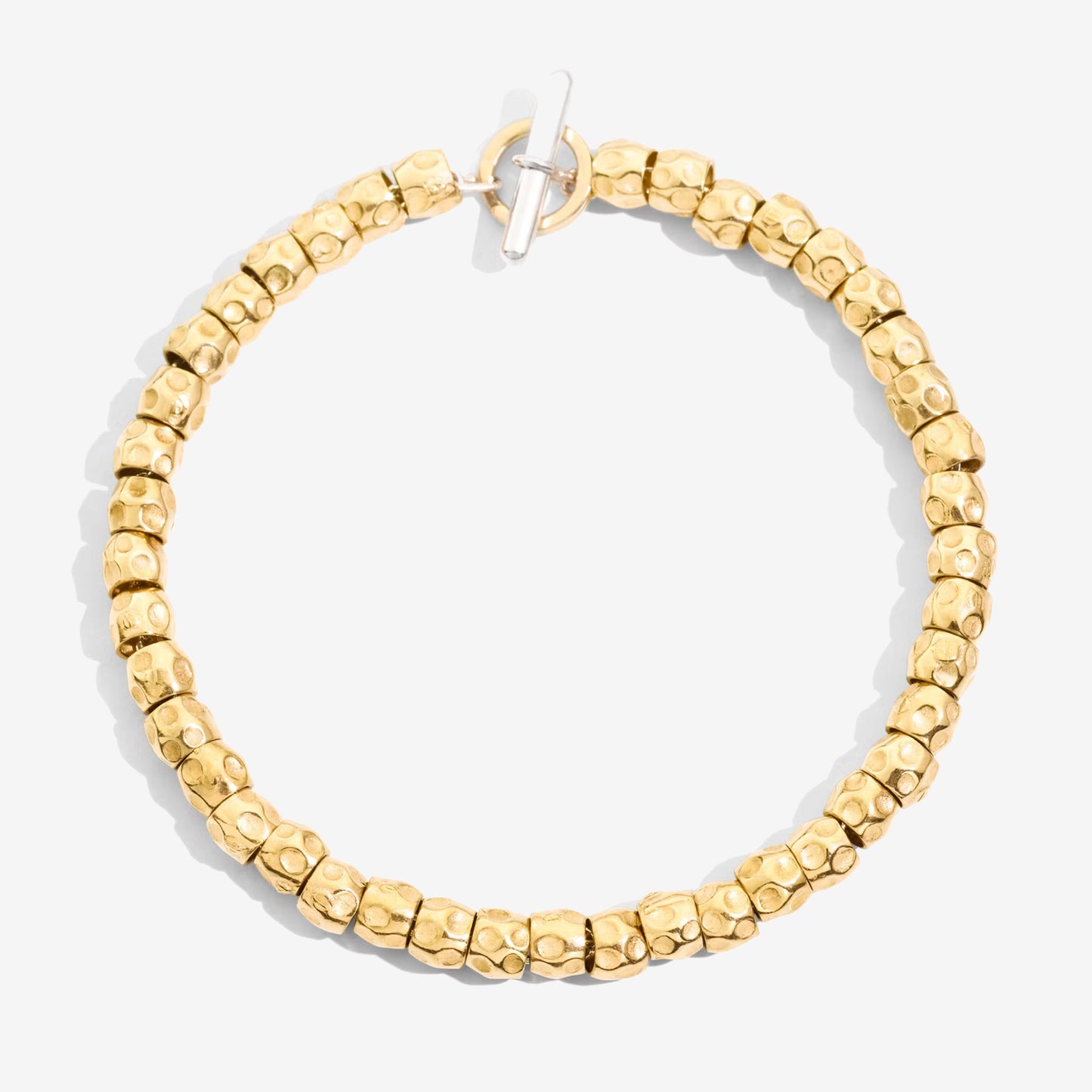 Bracciale granelli oro giallo