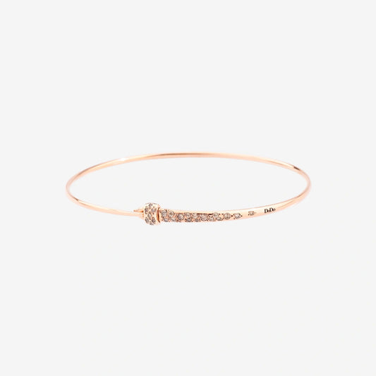 bangle essentials oro rosa & diamanti